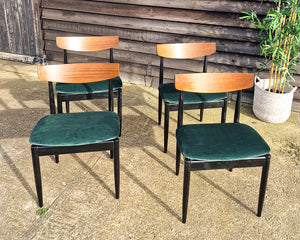 Mid Century G-Plan Kofod Larsen Dining Chairs (Set of 4)