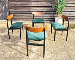 Mid Century G-Plan Kofod Larsen Dining Chairs (Set of 4)