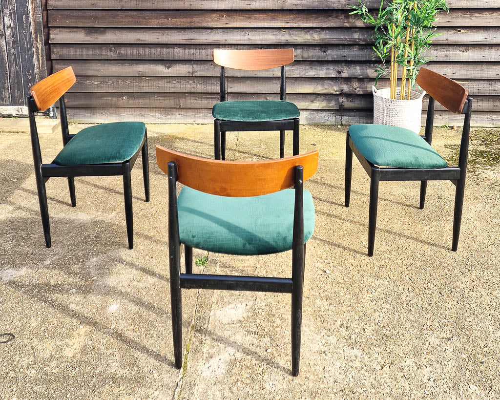 Mid Century G-Plan Kofod Larsen Dining Chairs (Set of 4)