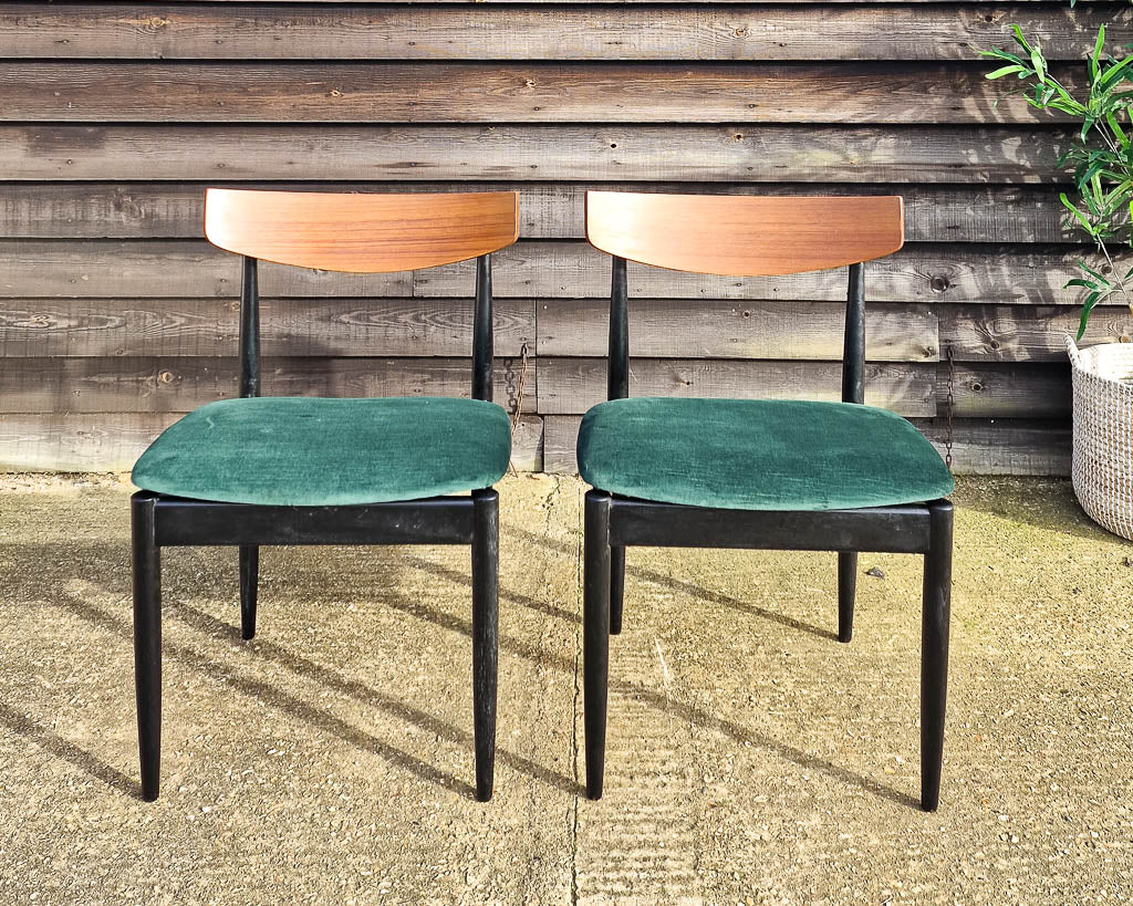Mid Century G-Plan Kofod Larsen Dining Chairs (Set of 4)