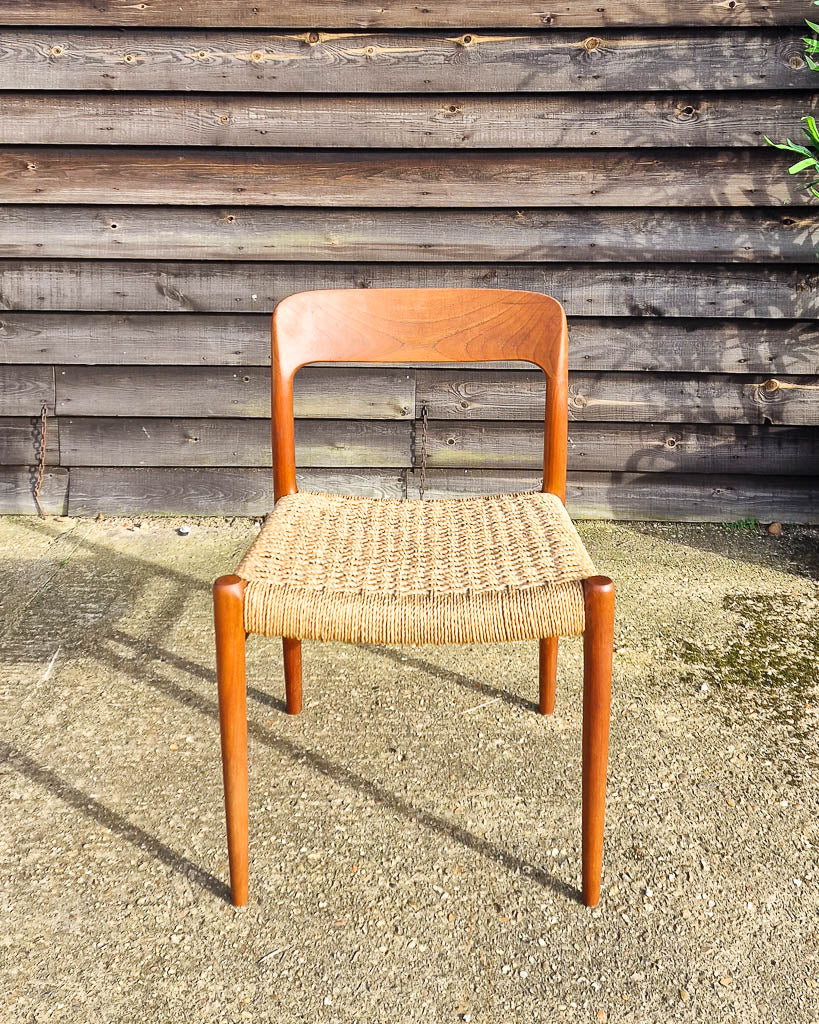 Mid Century Neils Moller Model 75 Dining Chairs (Set of 6)