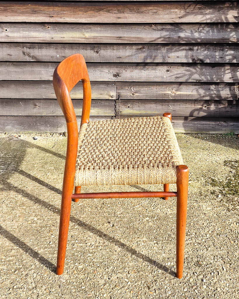 Mid Century Neils Moller Model 75 Dining Chairs (Set of 6)
