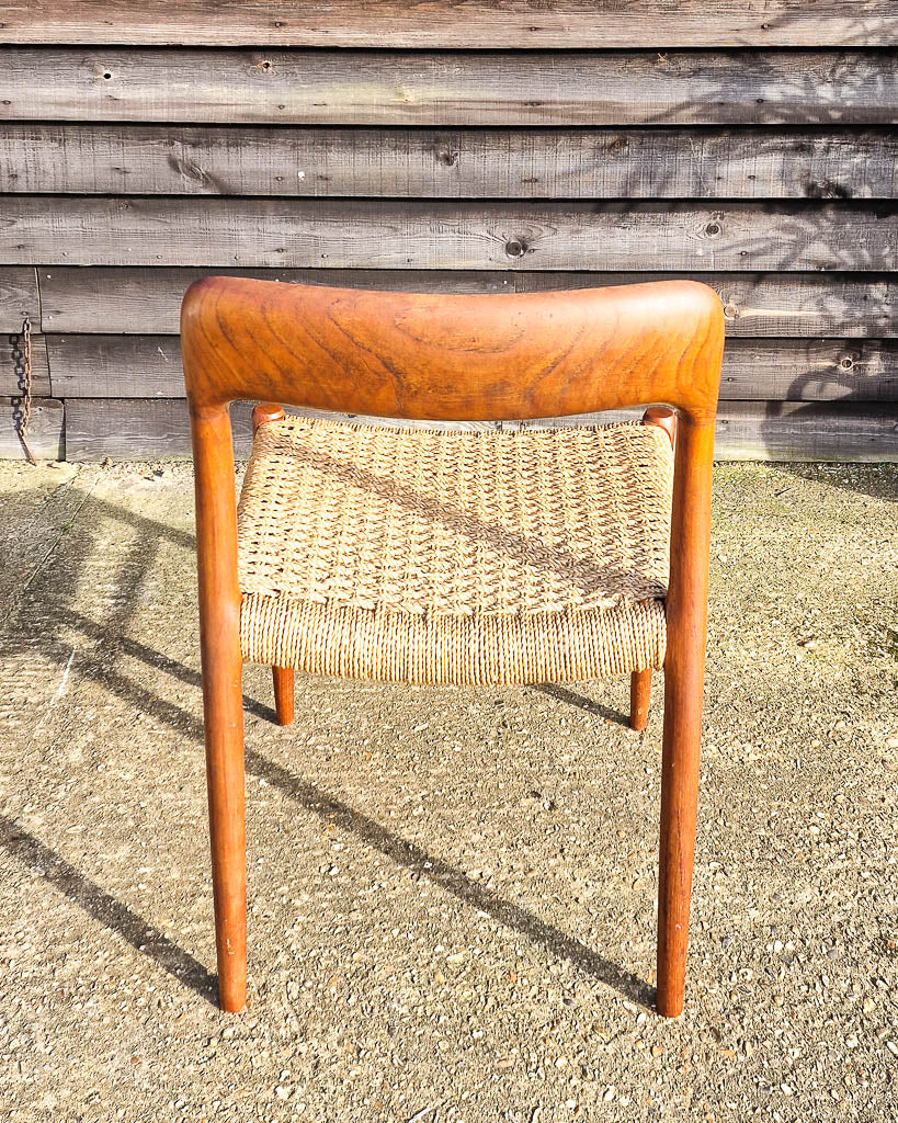 Mid Century Neils Moller Model 75 Dining Chairs (Set of 6)