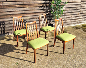 Mid Century G-Plan Teak Dining Chairs (Set of 4)