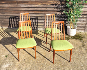 Mid Century G-Plan Teak Dining Chairs (Set of 4)