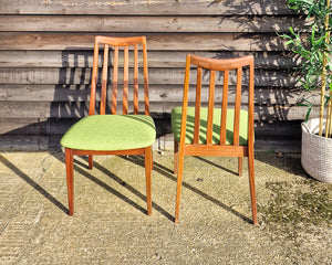 Mid Century G-Plan Teak Dining Chairs (Set of 4)