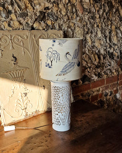 Vintage Chinoiserie Table Lamp (inc. Shade)