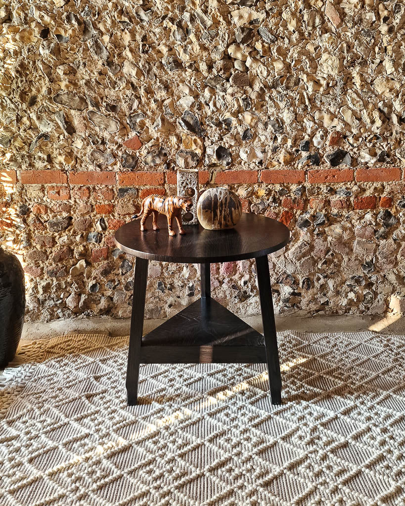 Vintage Cricket Occasional Side Table (Large)