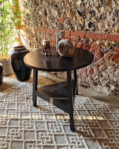 Vintage Cricket Occasional Side Table (Large)