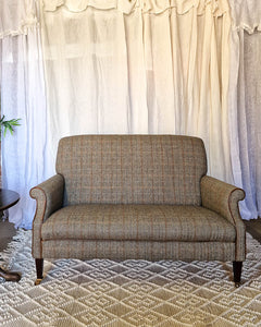 Mid Century Harris Tweed Sofa