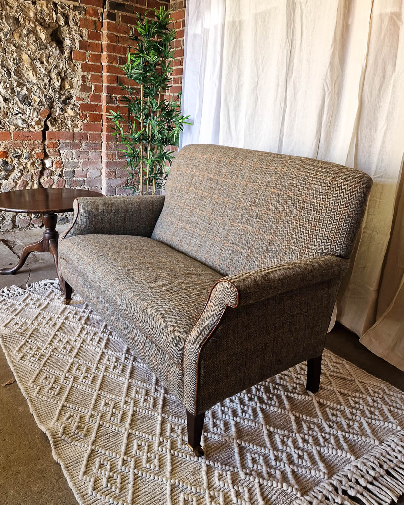 Mid Century Harris Tweed Sofa