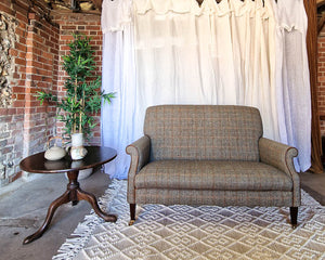 Mid Century Harris Tweed Sofa