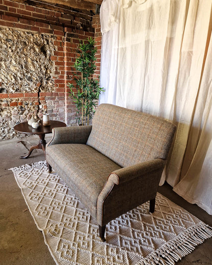 Mid Century Harris Tweed Sofa