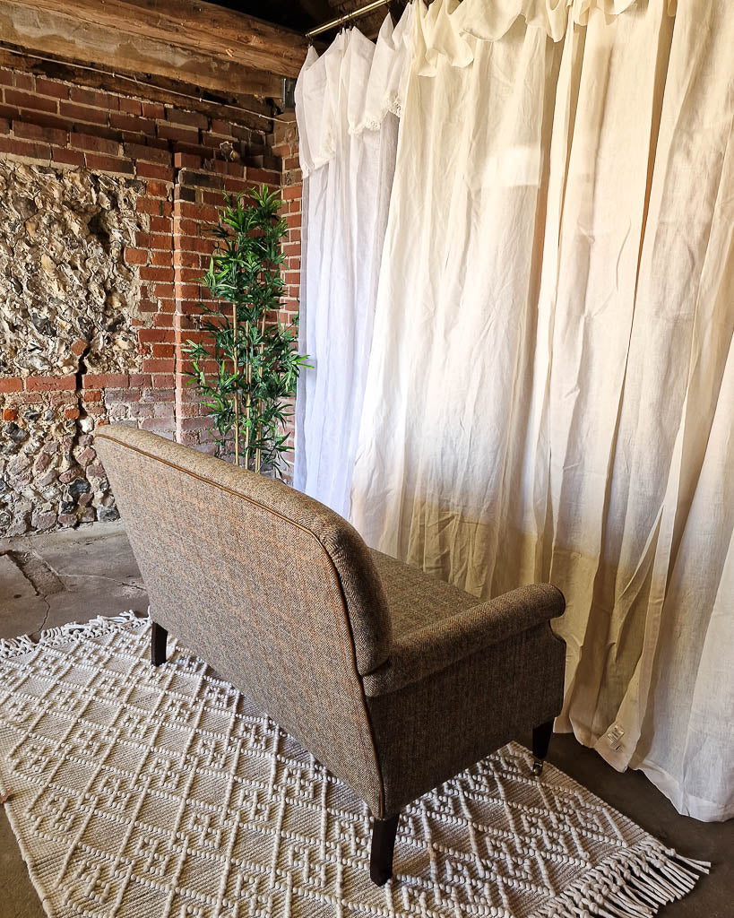 Mid Century Harris Tweed Sofa