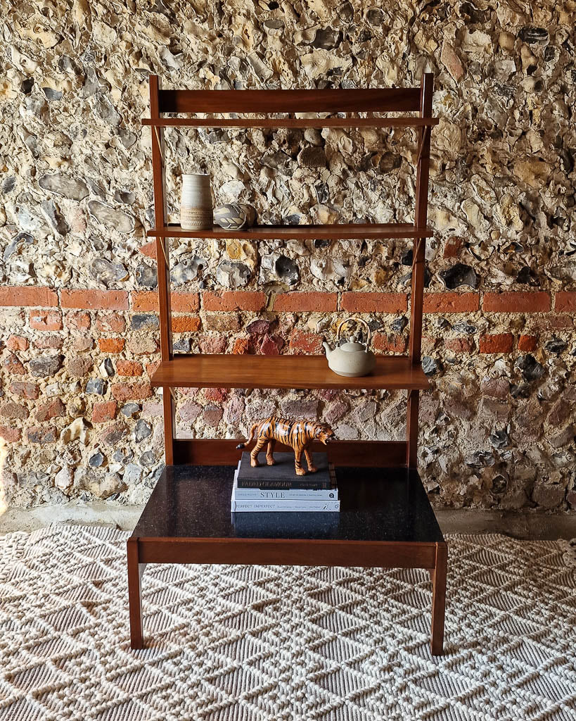 Mid Century Room Divider / Bookshelves (Small)