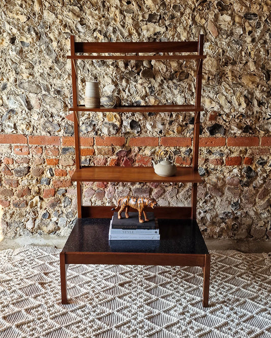 Mid Century Room Divider / Bookshelves (Small)