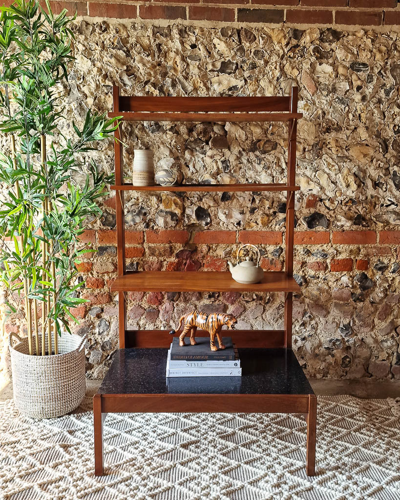 Mid Century Room Divider / Bookshelves (Small)