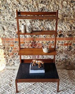 Mid Century Room Divider / Bookshelves (Small)