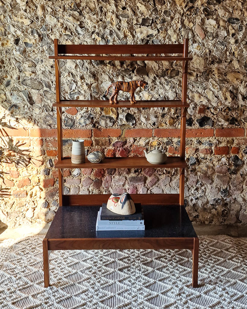 Mid Century Room Divider / Bookshelves (Large)