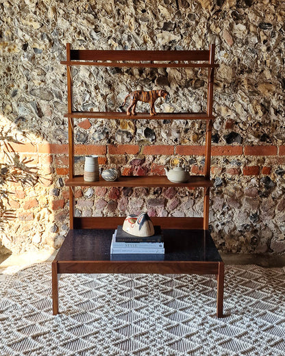 Mid Century Room Divider / Bookshelves (Large)