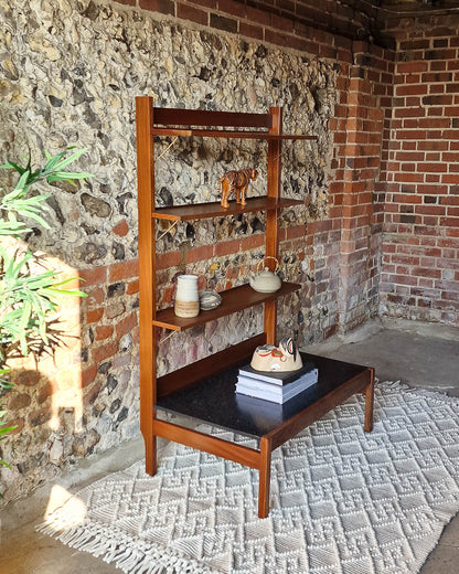 Mid Century Room Divider / Bookshelves (Large)