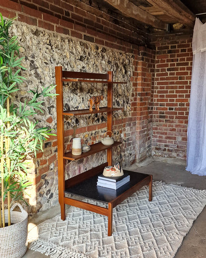 Mid Century Room Divider / Bookshelves (Large)