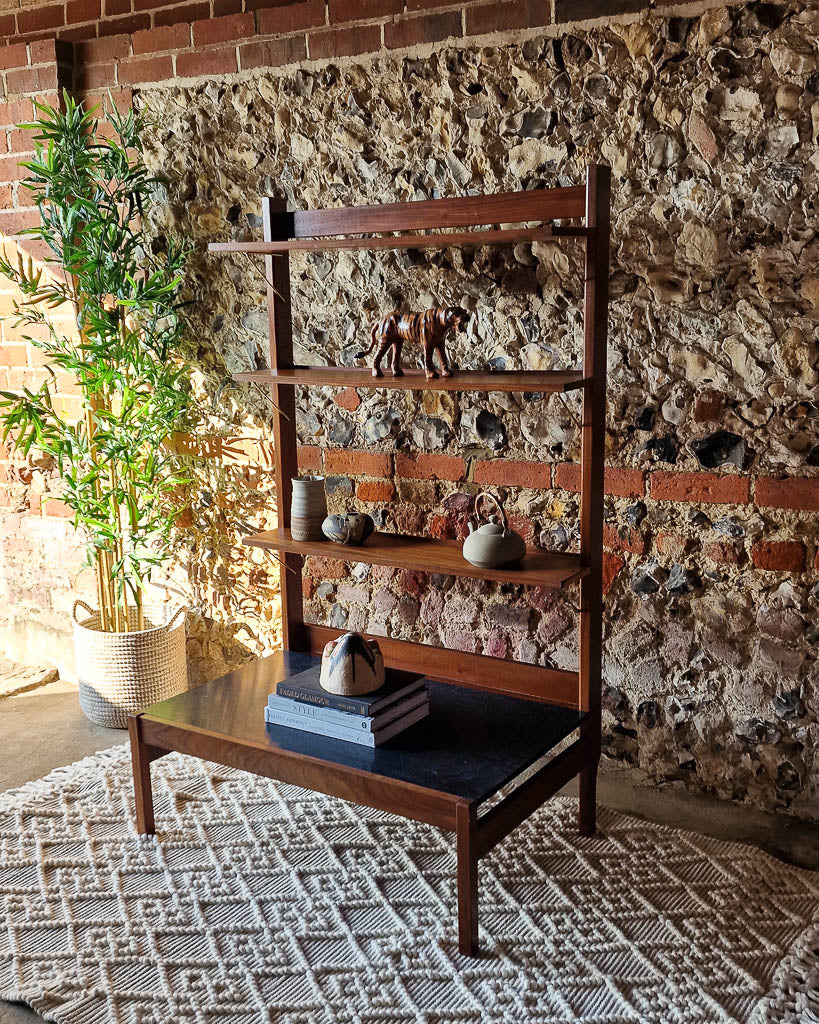 Mid Century Room Divider / Bookshelves (Large)