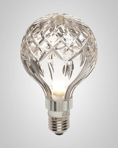 Crystal Bulb Pendant Light Pair