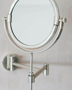 Antique Silver Extension Bathroom Mirror