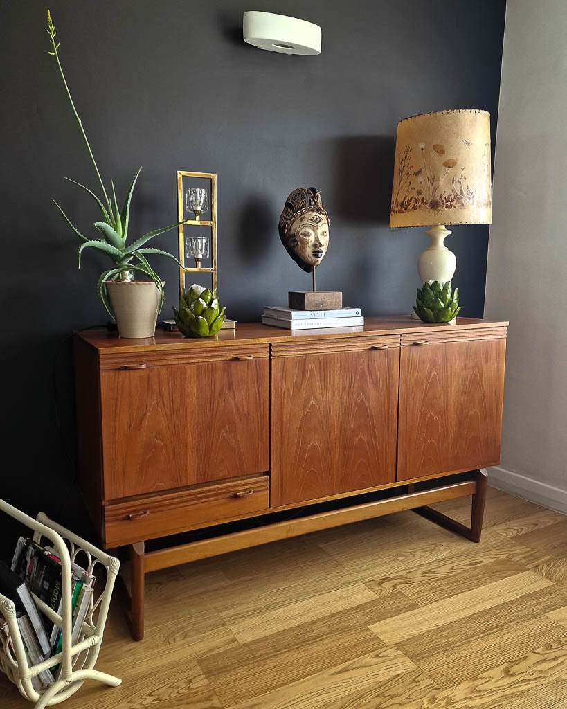 Mid Century Teak Sideboard / Cocktail Cabinet