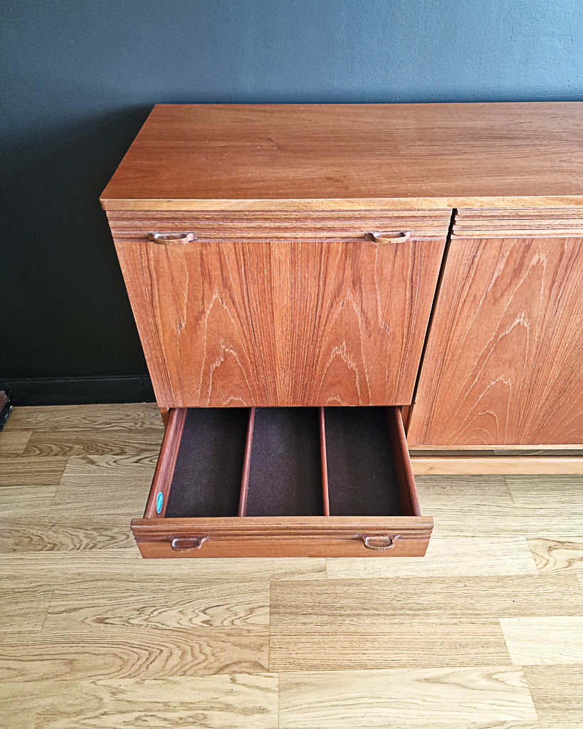 Mid Century Teak Sideboard / Cocktail Cabinet
