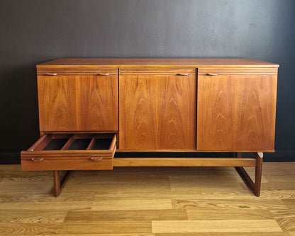 Mid Century Teak Sideboard / Cocktail Cabinet