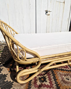 Vintage Bamboo Day Bed (inc. mattress)