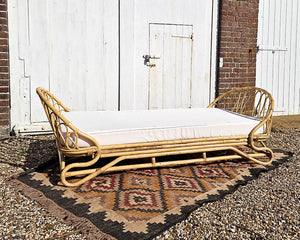 Vintage Bamboo Day Bed (inc. mattress)