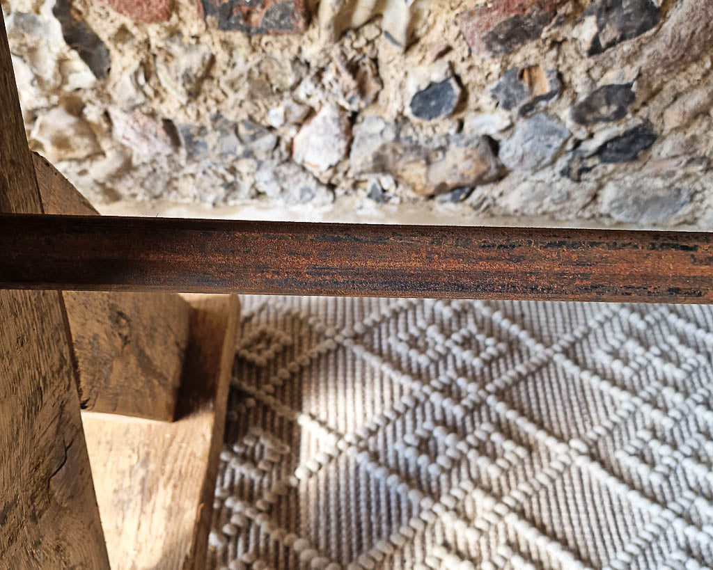 Antique Rustic Large Console Table
