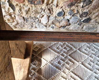 Antique Rustic Large Console Table