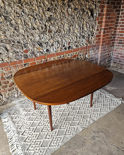 Mid Century Teak Extending Dining Table