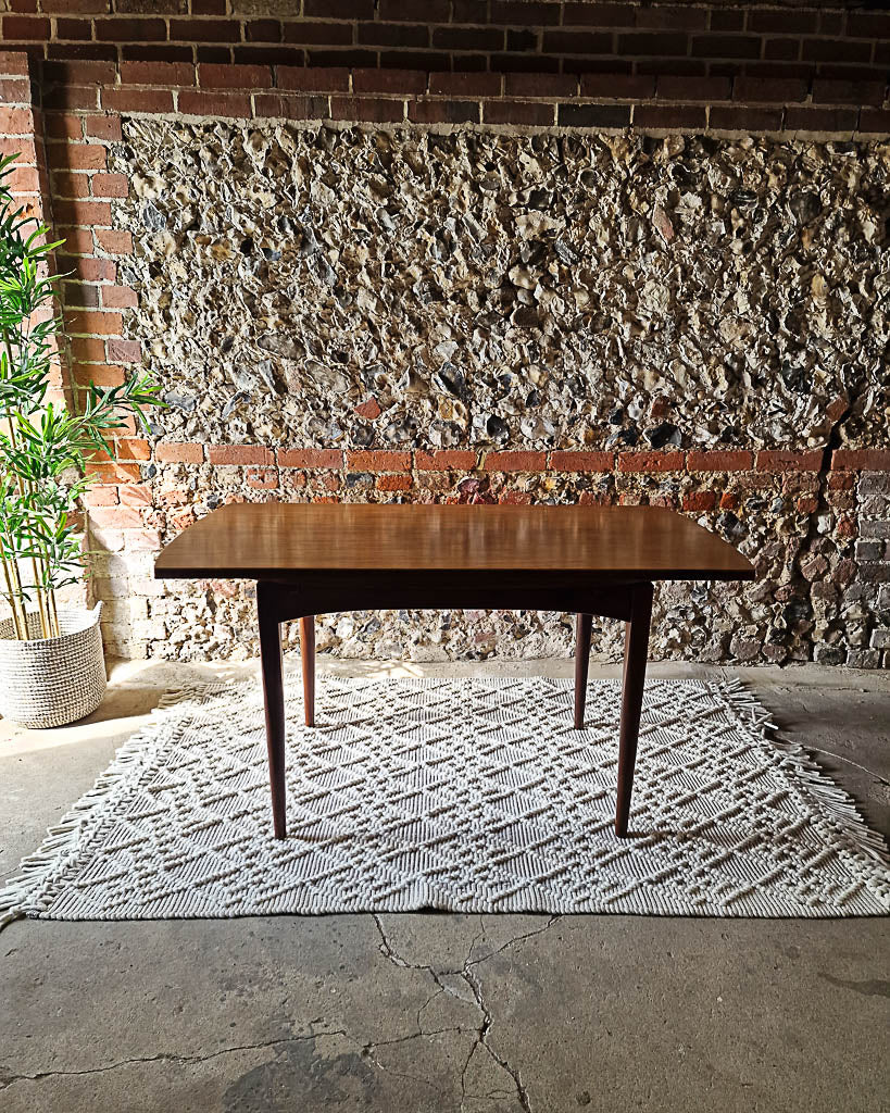 Mid Century Teak Extending Dining Table