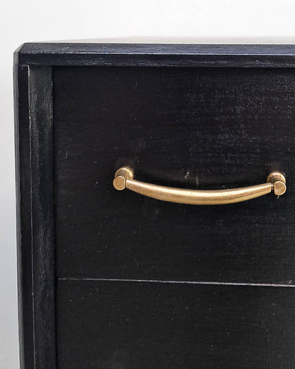 Mid Century Ebonised Chest of Drawers