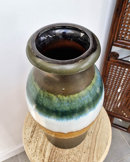Mid Century Large Studio Ceramic Pottery Vase