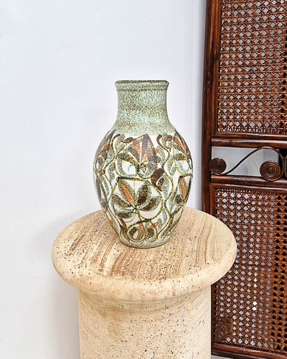 Mid Century Studio Ceramic Pottery Vase Set