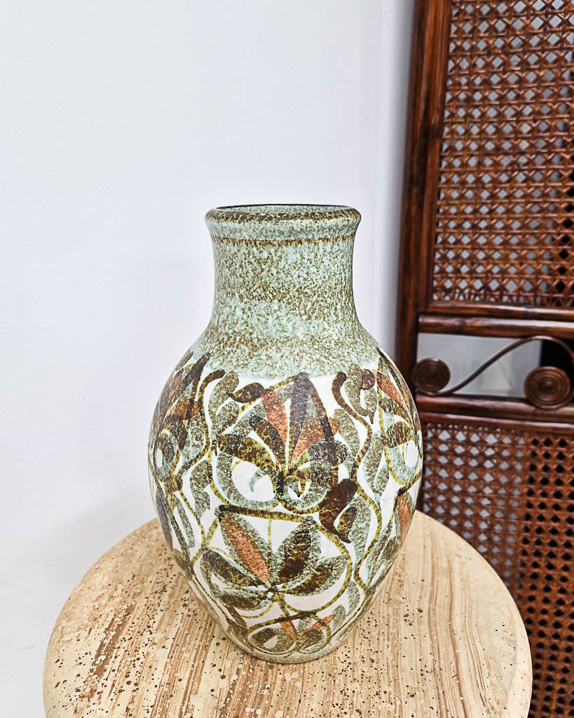 Mid Century Studio Ceramic Pottery Vase Set