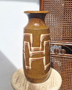 Mid Century Large German Studio Ceramic Pottery Vase