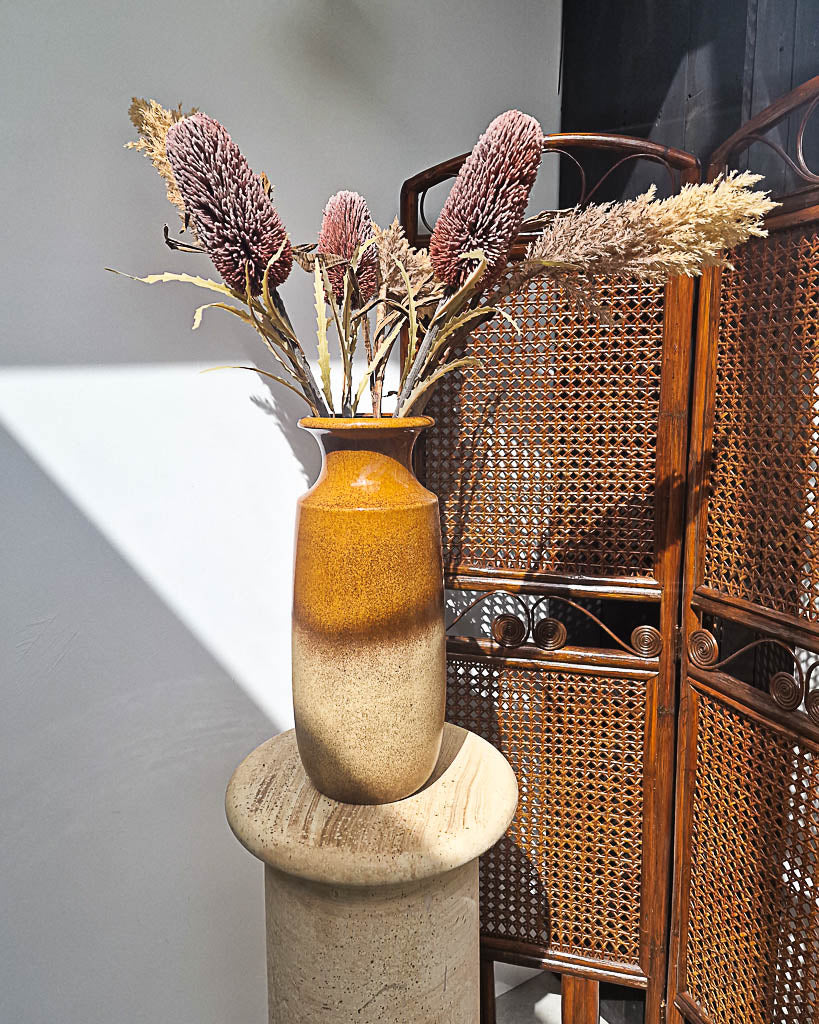 Mid Century Large Studio Ceramic Pottery Vase