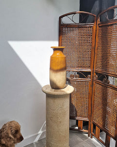 Mid Century Large Studio Ceramic Pottery Vase
