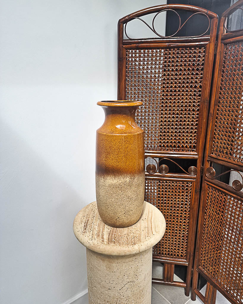 Mid Century Large Studio Ceramic Pottery Vase