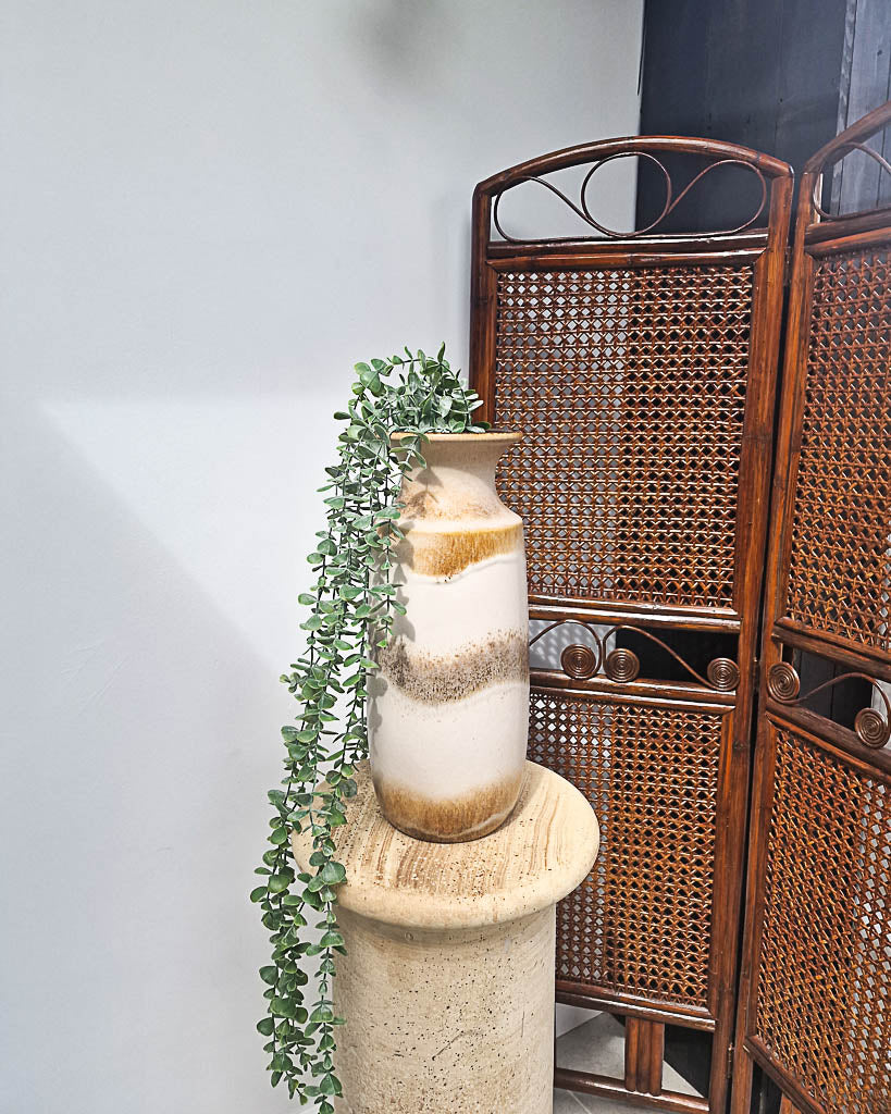 Mid Century Large German Studio Ceramic Pottery Vase