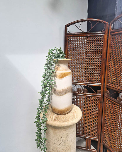 Mid Century Large German Studio Ceramic Pottery Vase