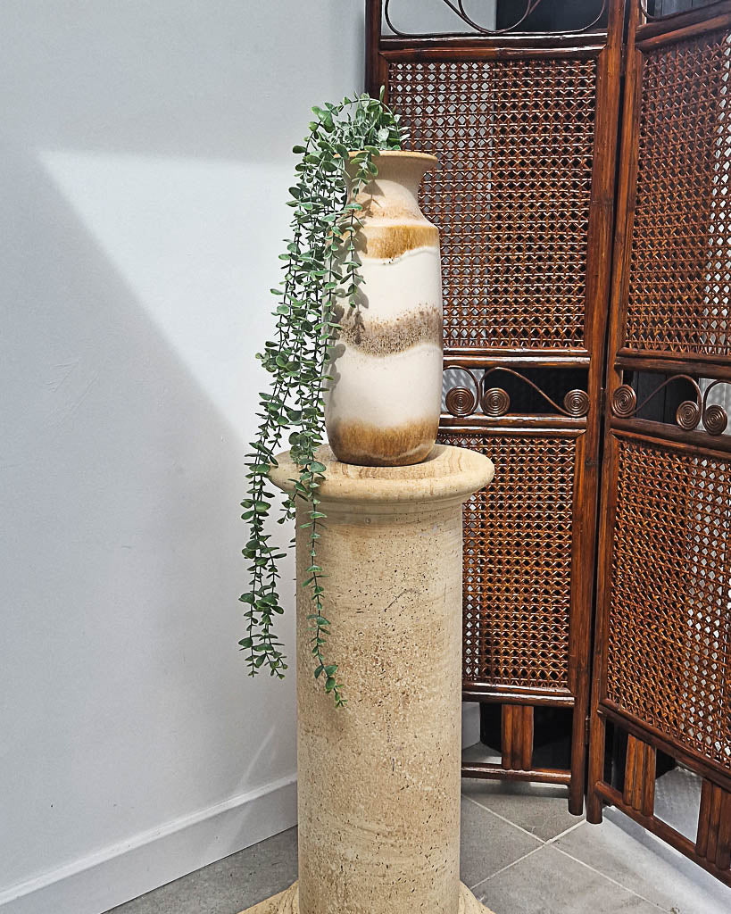 Mid Century Large German Studio Ceramic Pottery Vase