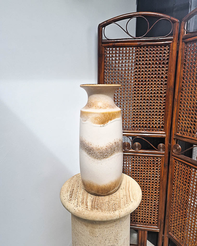 Mid Century Large German Studio Ceramic Pottery Vase
